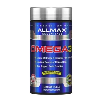 Allmax Omega 3 Fatty Acids 180 softgels