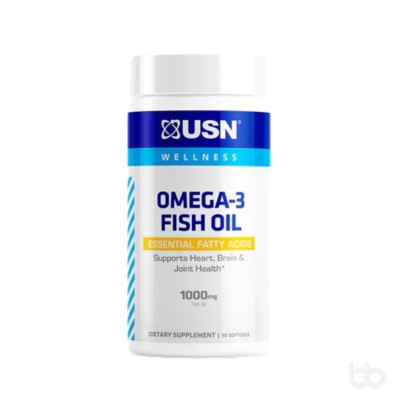 USN Omega-3 Fish Oil 90 Capsules