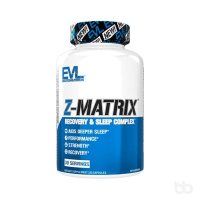 EVL Z Matrix Recovery & Sleep Complex 30 Servings (120 Capsules)