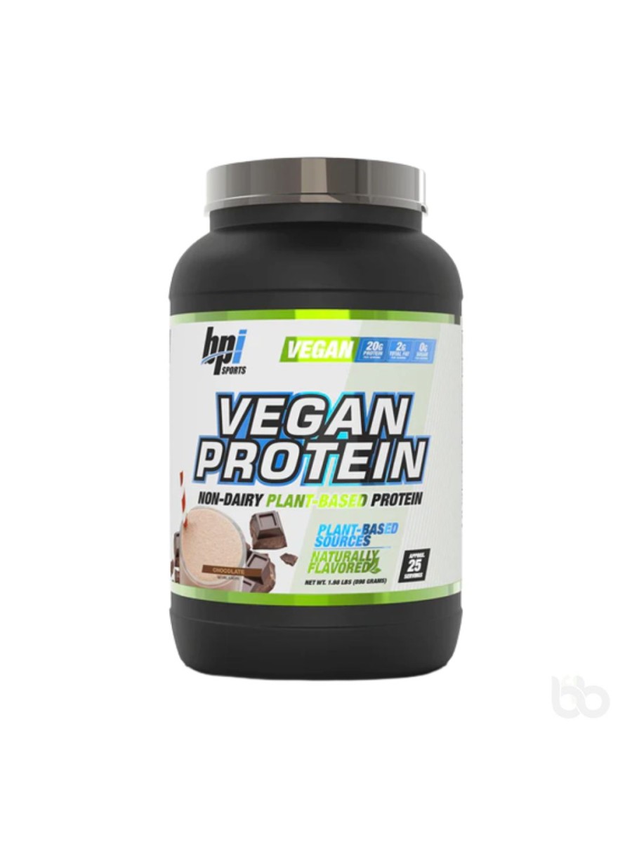 BPI Sports Vegan Protein Non-Dairy Plant-Based Protein 1.8lbs (25 Servings)
