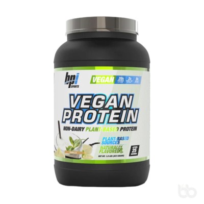 BPI Sports Vegan Protein Non-Dairy Plant-Based Protein 1.8lbs (25 Servings)