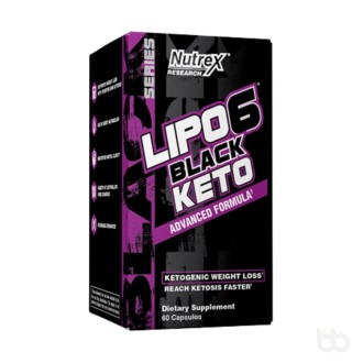 Nutrex Lipo6 Black Keto 60 Capsules