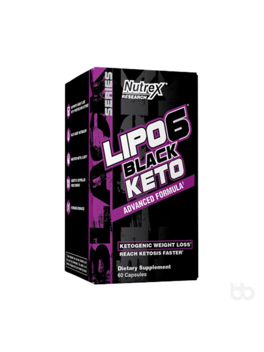 Nutrex Lipo6 Black Keto 60 Capsules