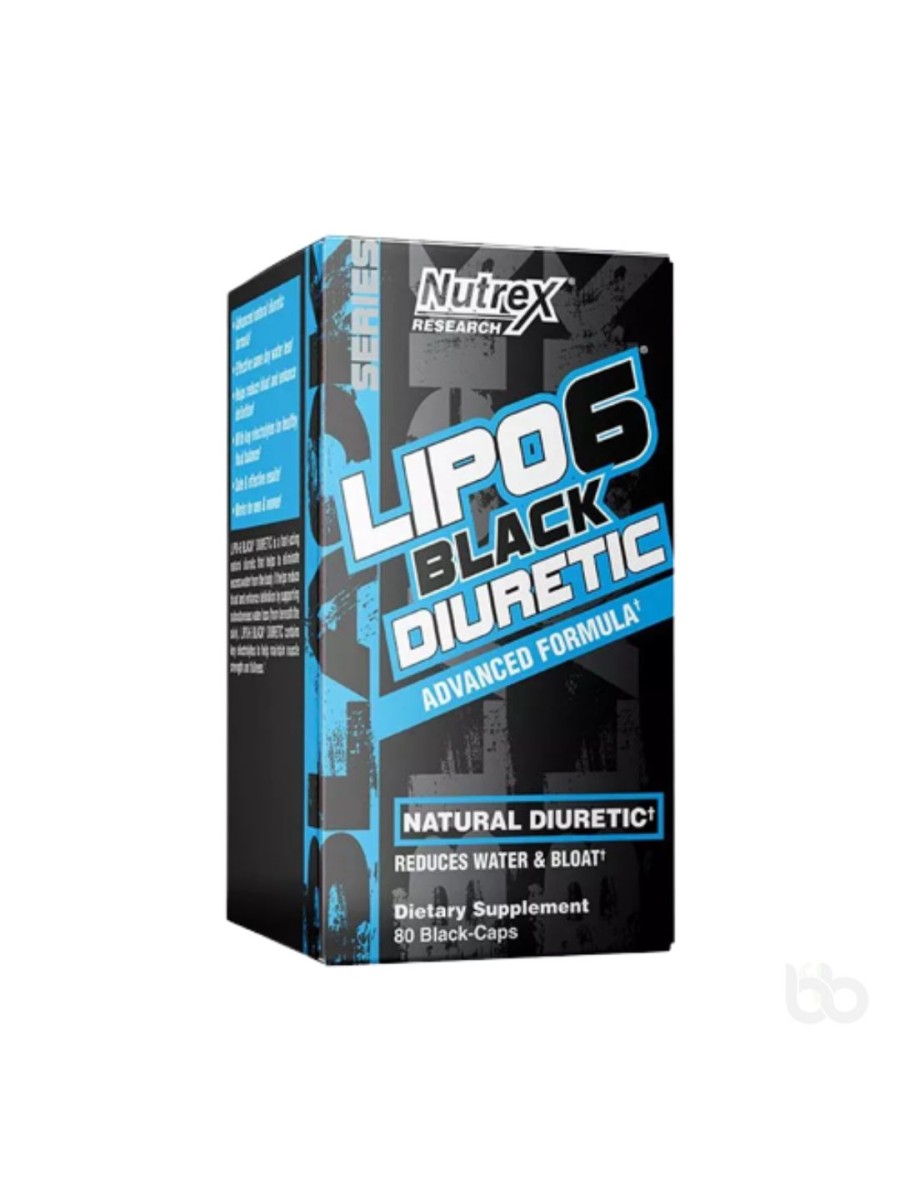 Nutrex Lipo6 Black Diuretic 80 Capsules