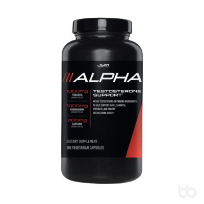 JYM Alpha Testosterone Support 180 Veg capsules