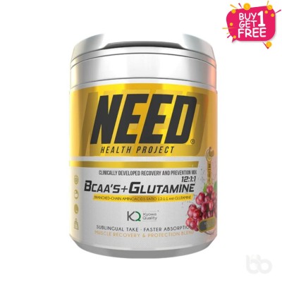 NEED Bcaa & Glutamine 300 grams