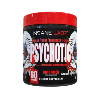 Insane Labz Psychotic Red 60 Servings