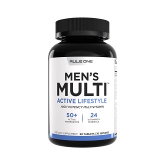 Rule1 R1 Men's Train Daily Multivitamin 90 Tablets