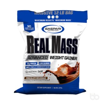 Gaspari Real Mass Gainer 12lbs 22 servings