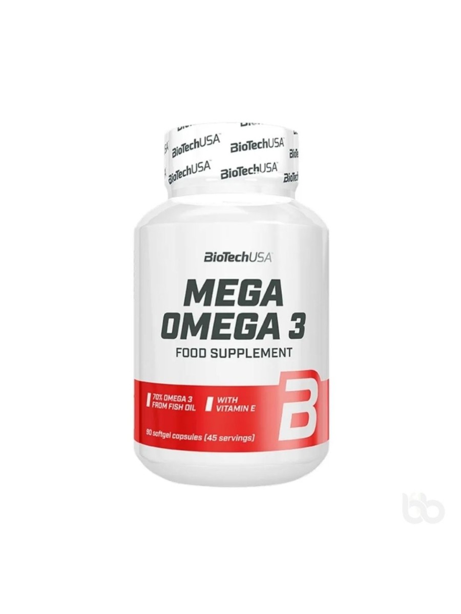 BiotechUSA Mega Omega 3 90softgels