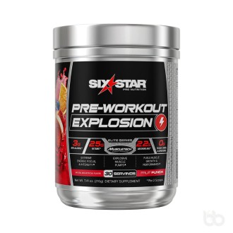 Six Star Pre-workout Explosion 30 servings