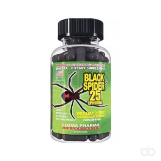Cloma Pharma Black Spider 100 Capsules