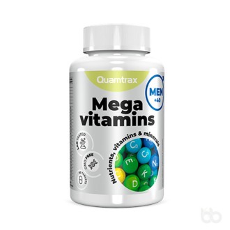Quamtrax Nutrition Mega Vitamins For Men 60 tablets