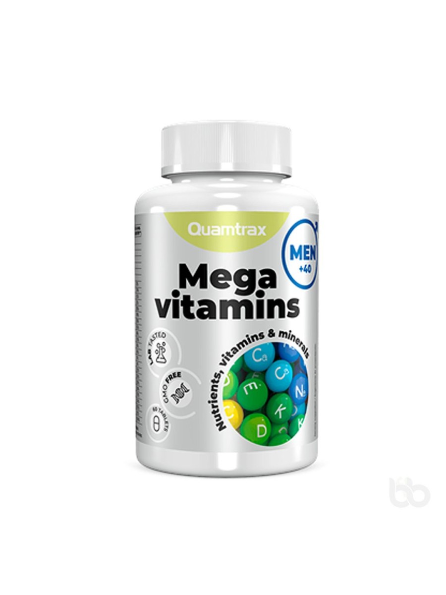 Quamtrax Nutrition Mega Vitamins For Men 60 tablets