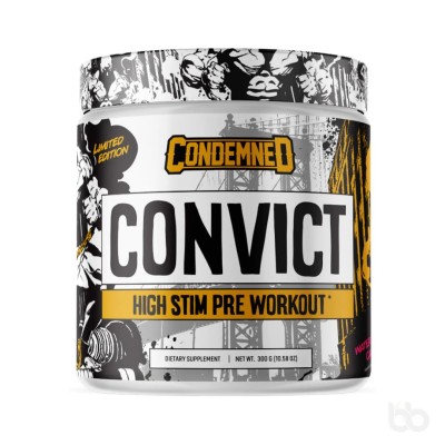 Condemned Labz Convict High Stim Pre Workout 50 Servings