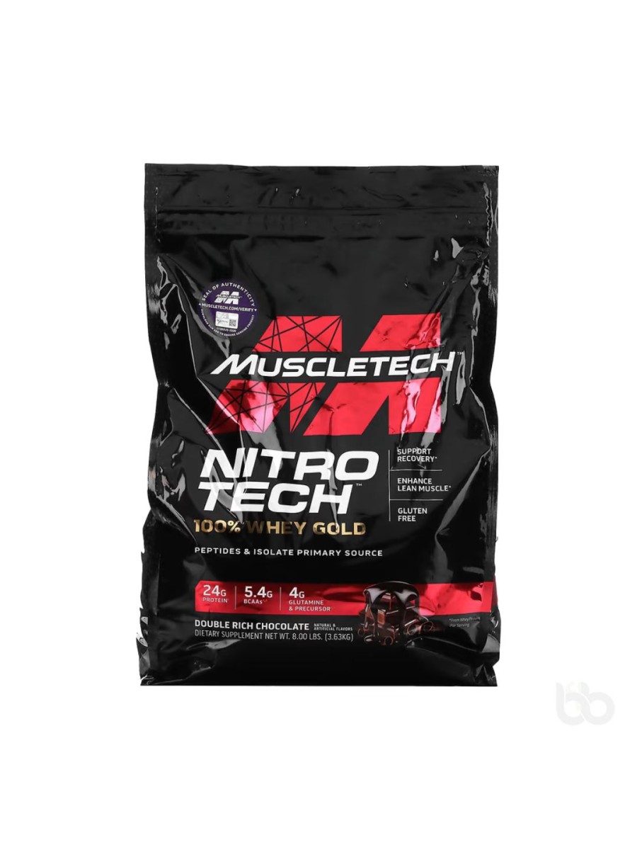 Muscletech Nitro tech Whey Gold Protein 8lbs