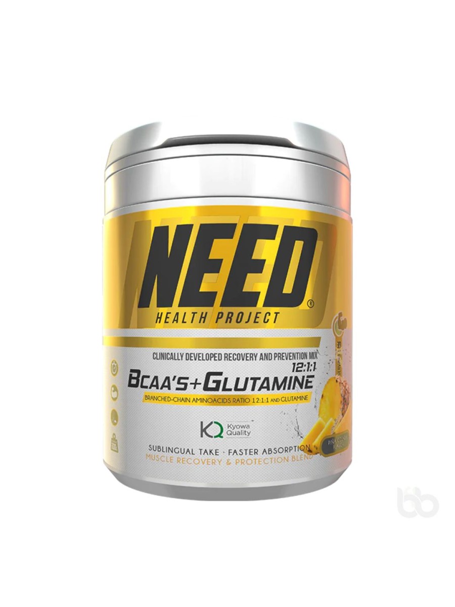 NEED Bcaa & Glutamine 300 grams