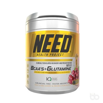 NEED Bcaa & Glutamine 300 grams