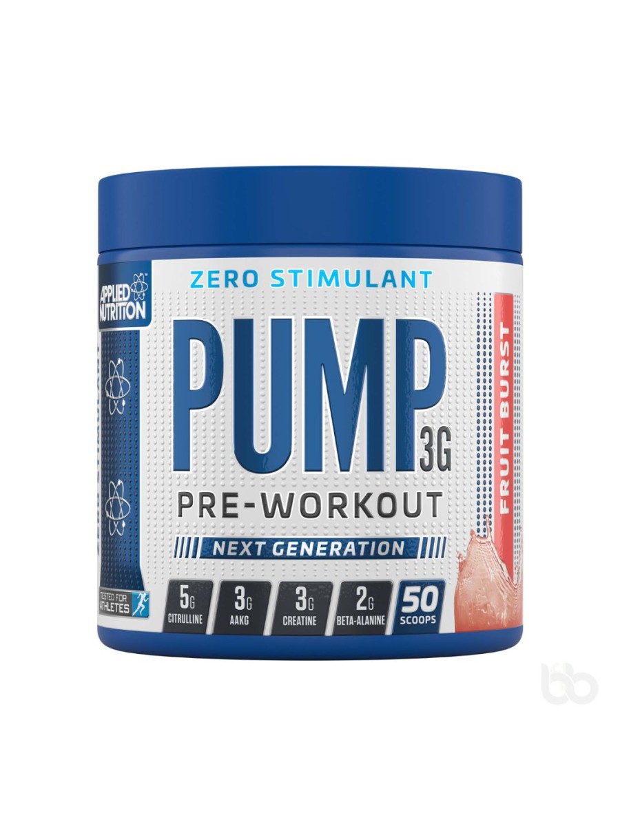 Applied Pump Pre-workout 3G Zero Stimulant 25 servings
