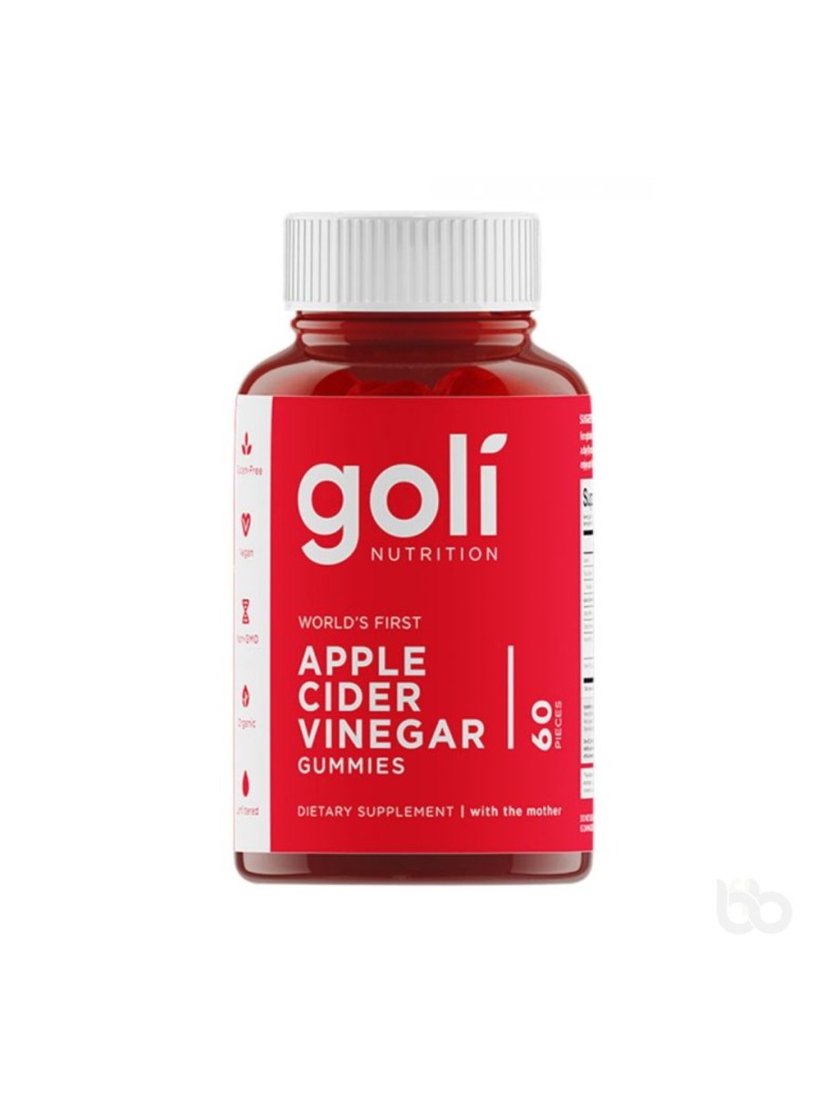 Goli Apple Cider Vinegar 60 gummies + 1 Bottle Free