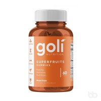Goli Nutrition Superfruits 60 gummies + 1 Bottle Free