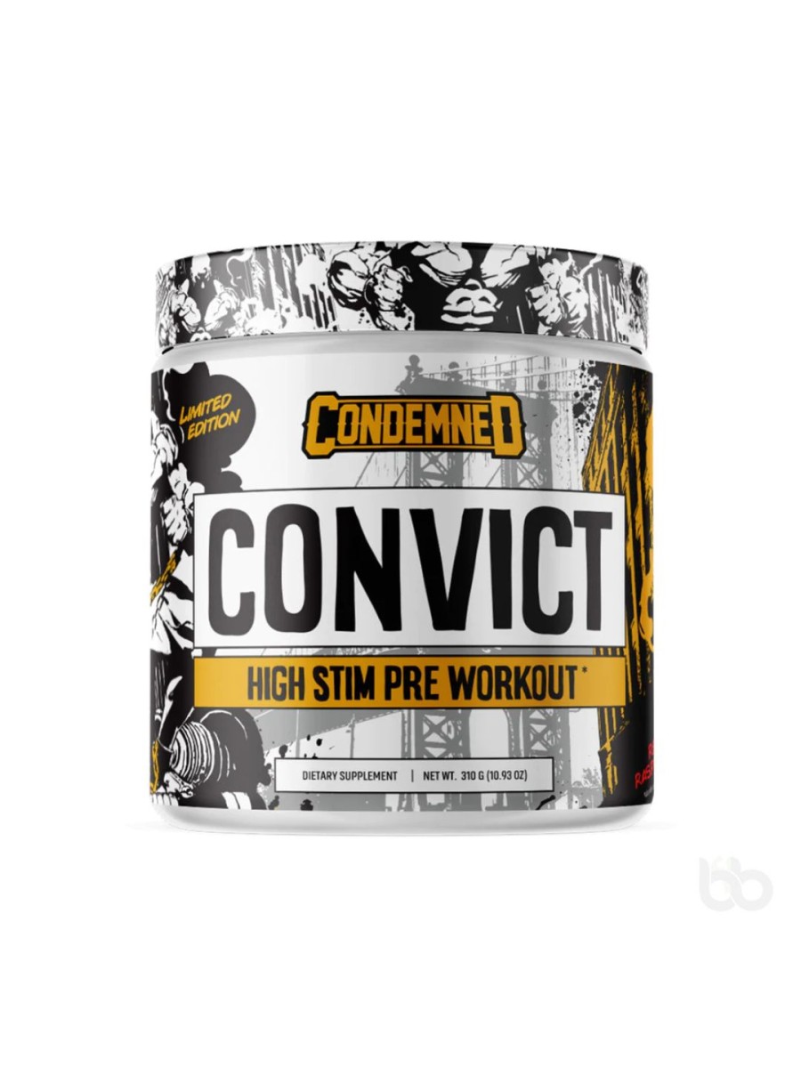 Condemned Labz Convict High Stim Pre Workout 50 Servings